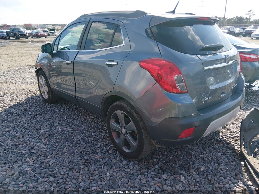 Vin: kl4cjasb0eb717313, lot: 46610983, buick encore 20143