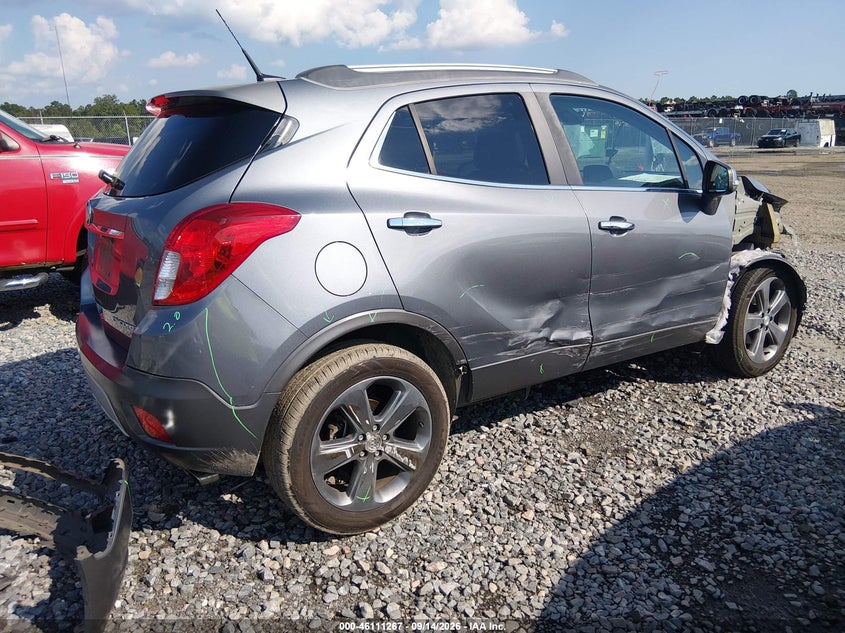 Vin: kl4cjasb0eb717313, lot: 46610983, buick encore 20144