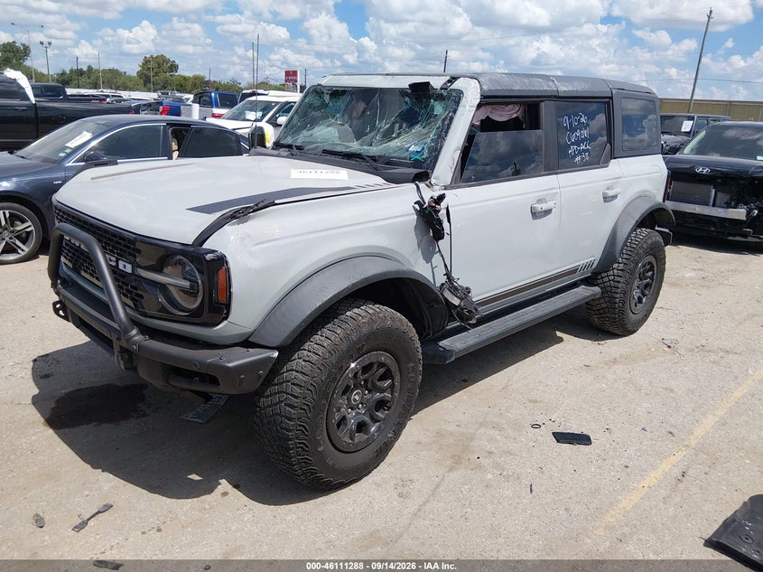 Vin: 1fmee5ep9mla41351, lot: 46611004, ford bronco first edition 20212