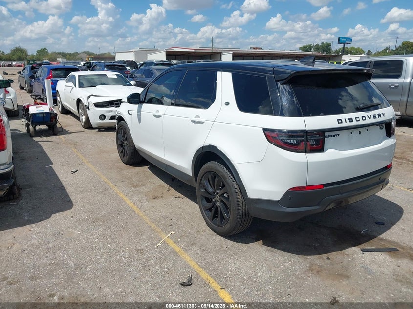 Vin: salcp2fx8ph337108, lot: 46611019, land rover discovery sport se 20233