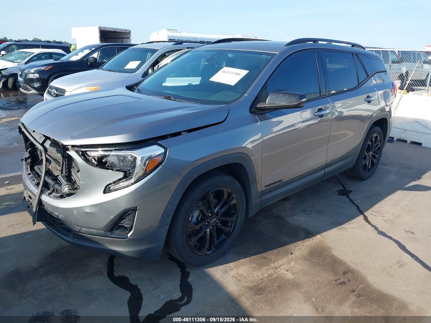 Vin: 3gkalpev4ll309510, lot: 46611022, gmc terrain fwd slt 20202