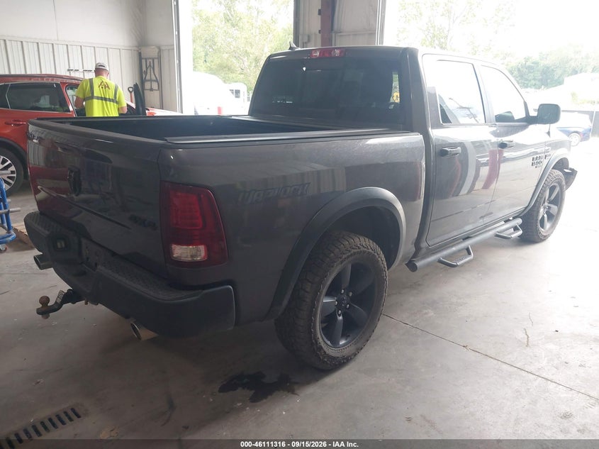 Vin: 1c6rr7lt1ls130042, lot: 46611032, ram 1500 classic warlock  4x4 5'7 box 20204