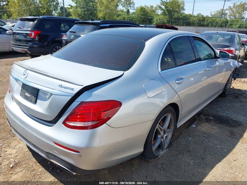 Vin: wddzf4kb8ha083796, lot: 46611033, mercedes-benz e 300 4matic 20174