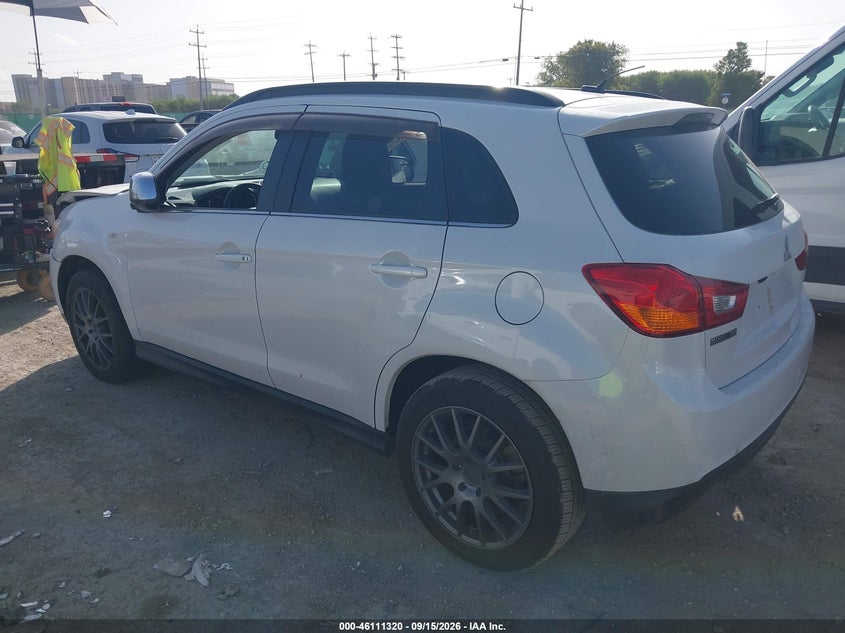 Vin: 4a4ap4au8de024086, lot: 46611036, mitsubishi outlander sport se 20133