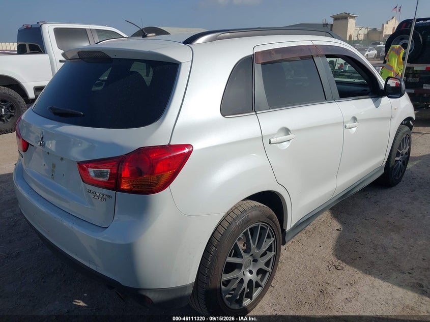 Vin: 4a4ap4au8de024086, lot: 46611036, mitsubishi outlander sport se 20134