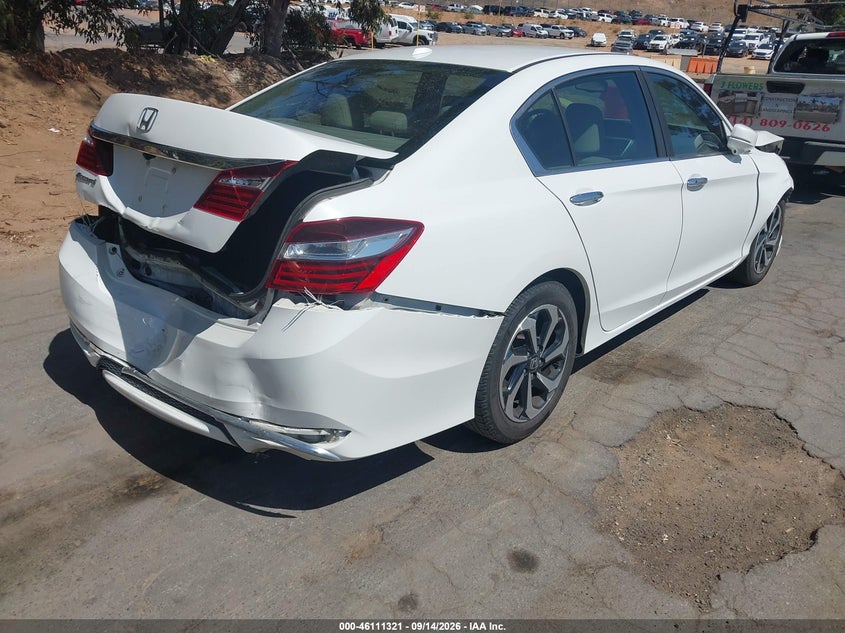 Vin: 1hgcr2f85ha005875, lot: 46611037, honda accord ex-l 20174