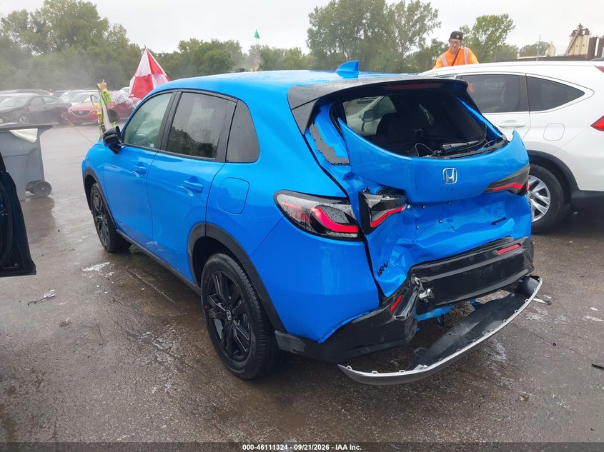 Vin: 3czrz2h5xtm748436, lot: 46611040, honda hr-v awd sport 20263
