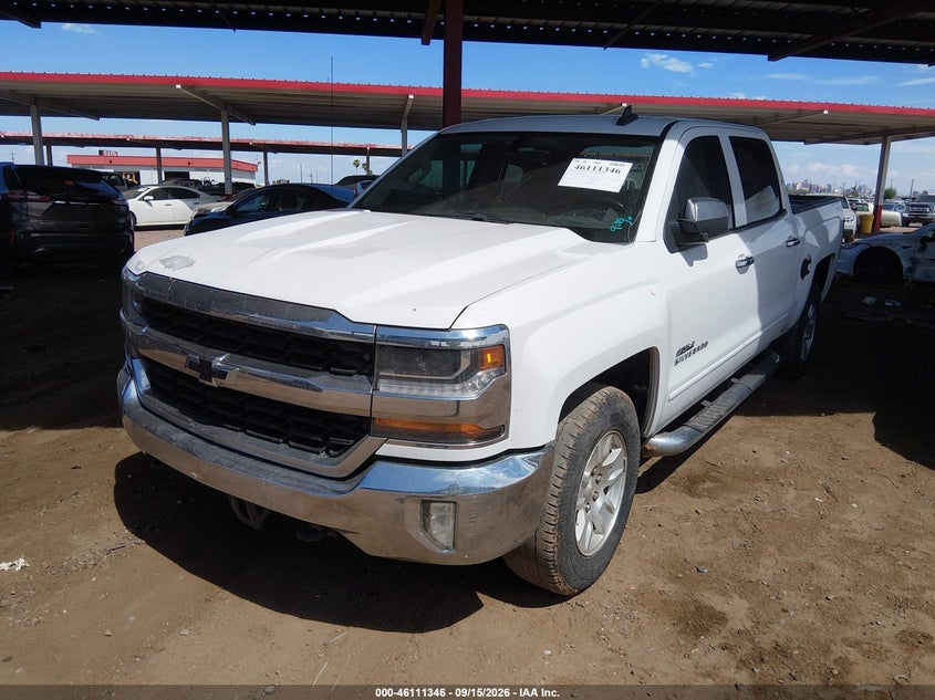 2016 Chevrolet Silverado, Right Rear, IAAI, VIN 3GCUKREC5GG360762 — photo 2
