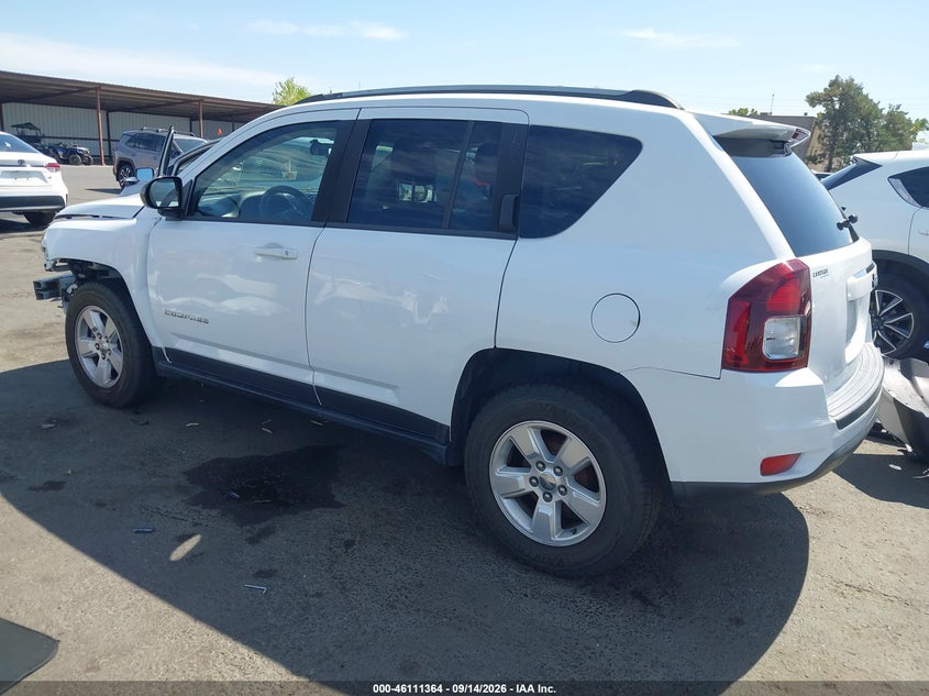 Vin: 1c4njcbaxfd436866, lot: 46611079, jeep compass sport 20153