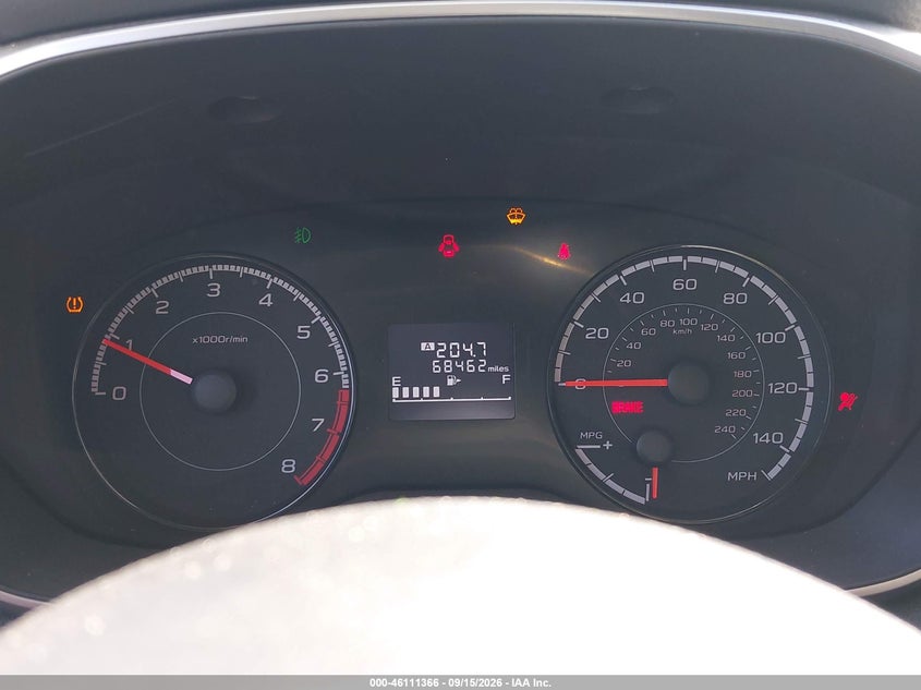 SUBARU CROSSTREK 2021 VIN JF2GTACCXM9312444