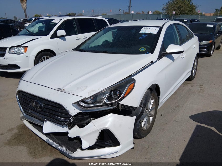 Vin: 5npe24af9kh795601, lot: 46611088, hyundai sonata se 20192