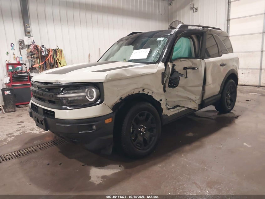 Vin: 3fmcr9b63rrf58863, lot: 46611089, ford bronco sport big bend 20242
