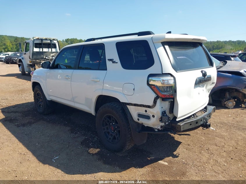 Vin: jteru5jr1r6260323, lot: 46611094, toyota 4runner trd off road premium 20243