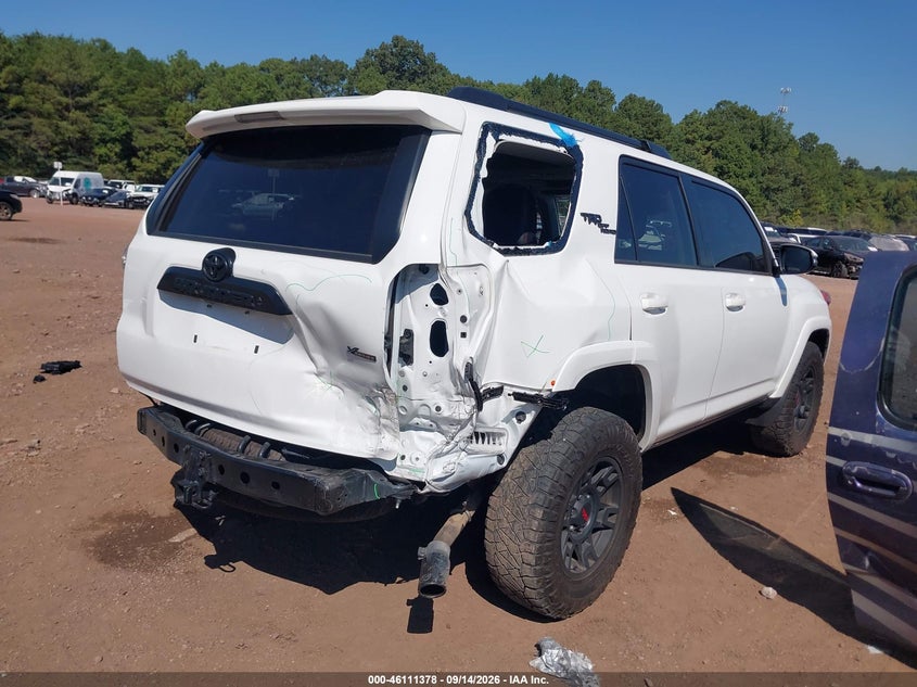 Vin: jteru5jr1r6260323, lot: 46611094, toyota 4runner trd off road premium 20244