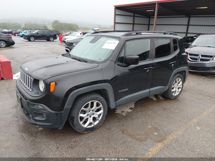 Vin: zaccjabt6fpc39191, lot: 46611111, jeep renegade latitude 20152