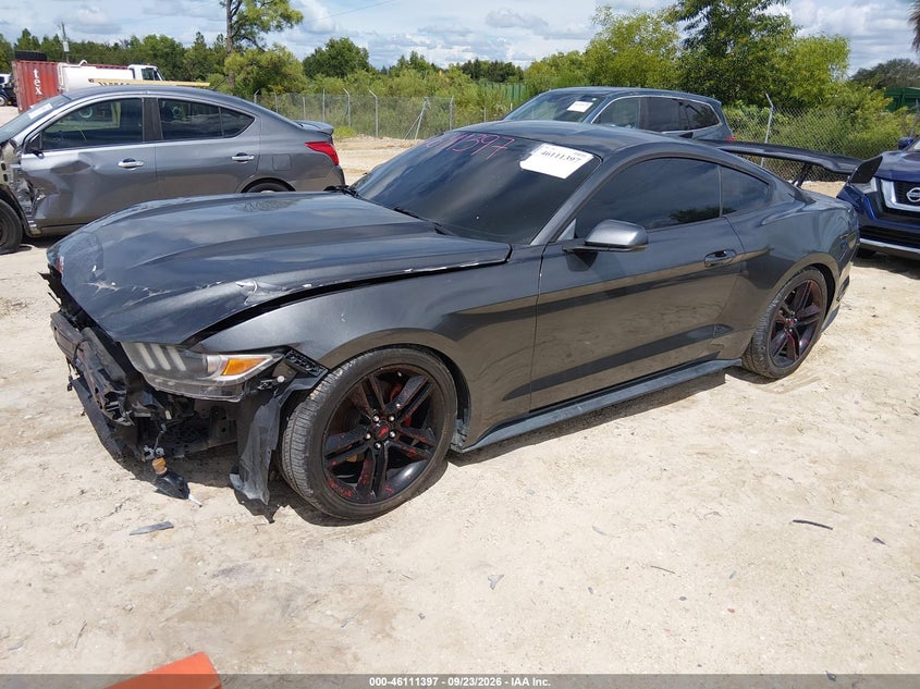 Vin: 1fa6p8th5f5362137, lot: 46611113, ford mustang ecoboost 20152
