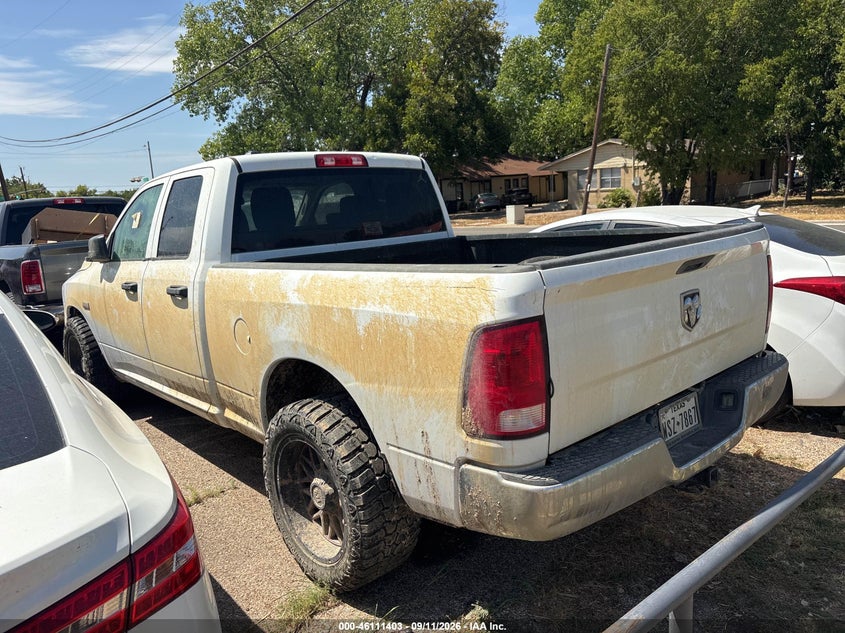 Vin: 1c6rr6ft6js298875, lot: 46611119, ram 1500 st 20183