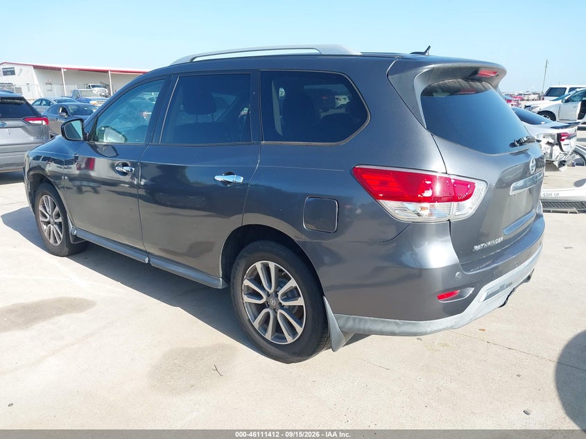 Vin: 5n1ar2mn6dc646185, lot: 46611128, nissan pathfinder sv 20133