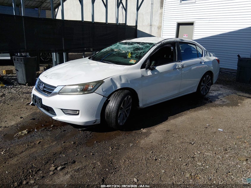 Vin: 1hgcr2f54da214203, lot: 46611130, honda accord sport 20132
