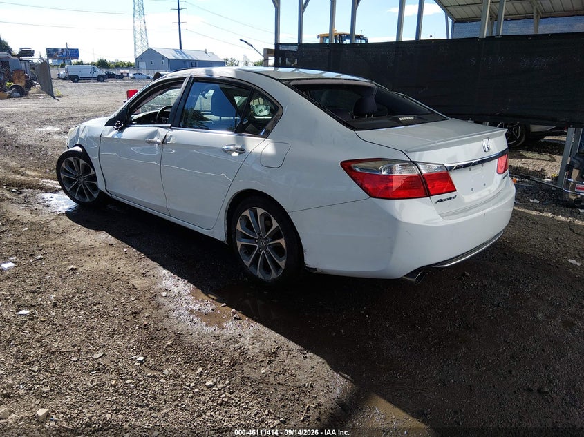 Vin: 1hgcr2f54da214203, lot: 46611130, honda accord sport 20133