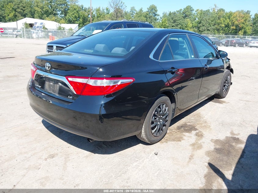 Vin: 4t4bf1fk2fr458907, lot: 46611132, toyota camry le 20154