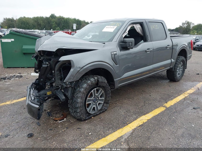 Vin: 1ftfw1e8xmfb07671, lot: 46611136, ford f-150 xlt 20212