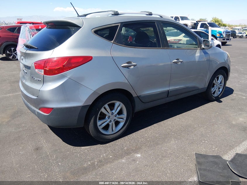Vin: km8ju3ac4du698853, lot: 46611140, hyundai tucson gls 20134