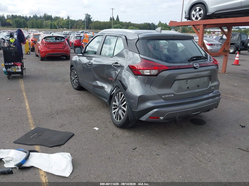 Vin: 3n1cp5cvxnl532074, lot: 46611142, nissan kicks sv xtronic cvt 20223