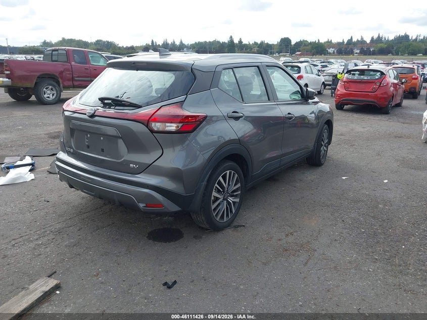 Vin: 3n1cp5cvxnl532074, lot: 46611142, nissan kicks sv xtronic cvt 20224