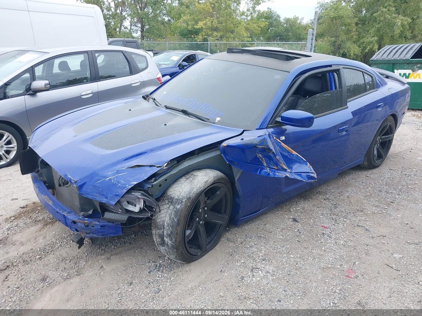 Vin: 2c3cdxct4dh647121, lot: 46611160, dodge charger road/track 20132