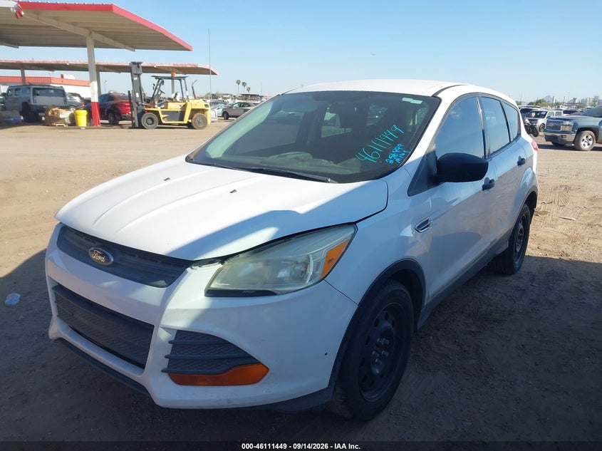 Vin: 1fmcu0f73guc79609, lot: 46611165, ford escape s 20162