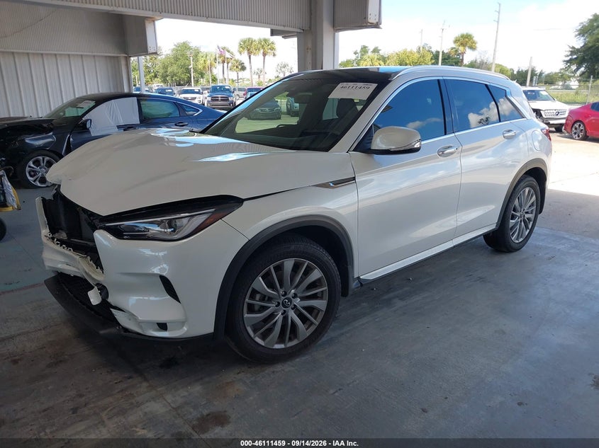 2025 INFINITI QX50 auction photo 2