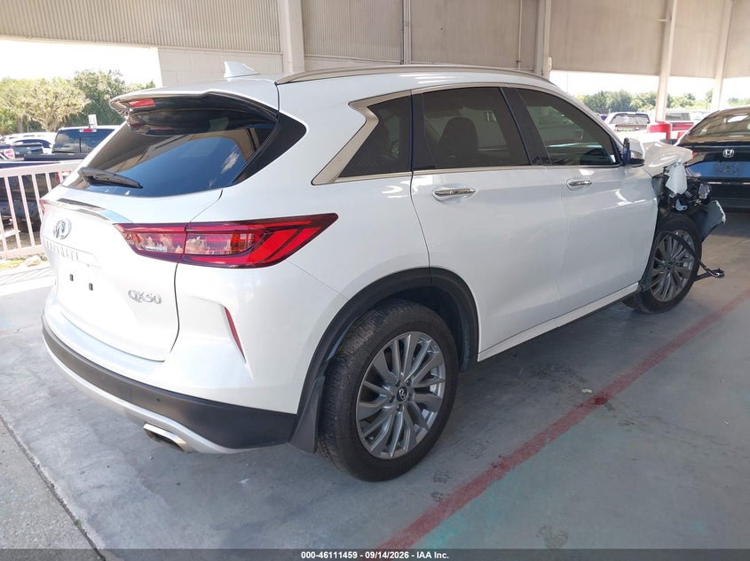 2025 INFINITI QX50 auction photo 4