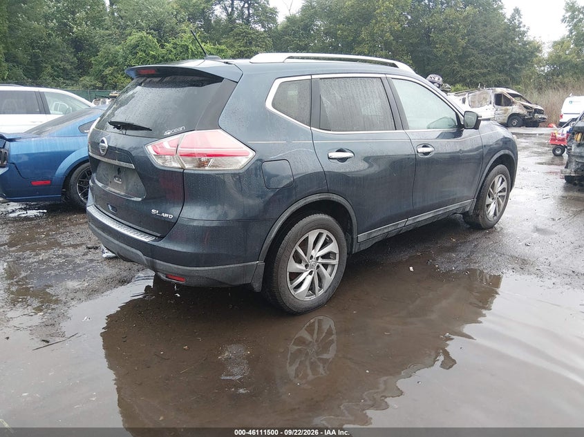 Vin: 5n1at2mvxfc784414, lot: 46611216, nissan rogue sl 20154