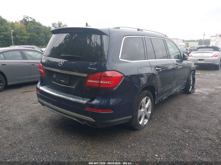 Vin: 4jgdf6ee8ha818861, lot: 46611236, mercedes-benz gls 450 4matic 20174