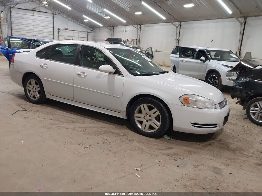 Vin: 2g1wg5e35c1199814, lot: 46611255, chevrolet impala lt 20121