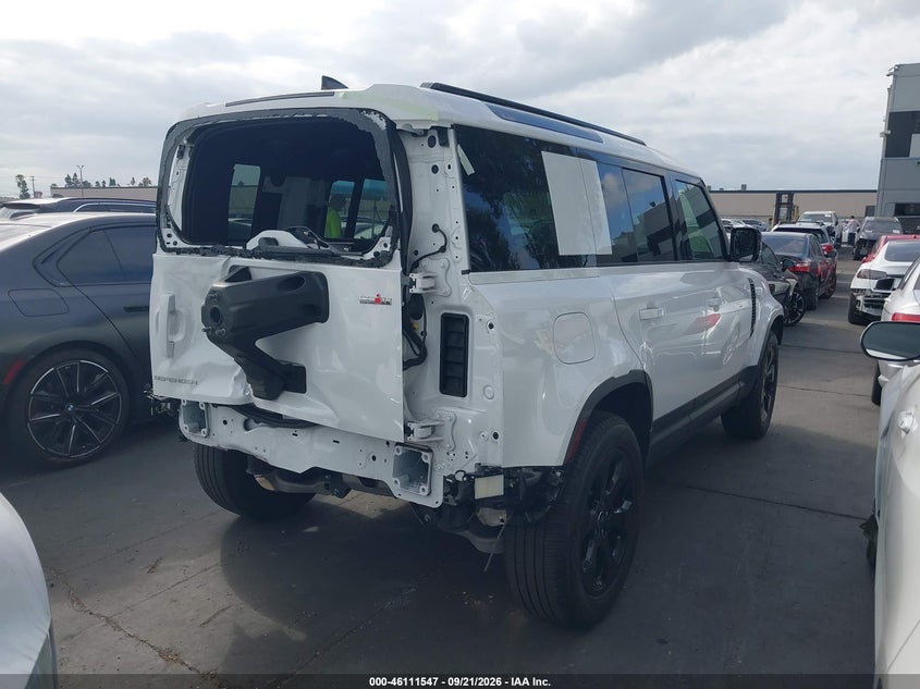 Vin: salej7ex4s2356694, lot: 46611263, land rover defender 110 p300 20254