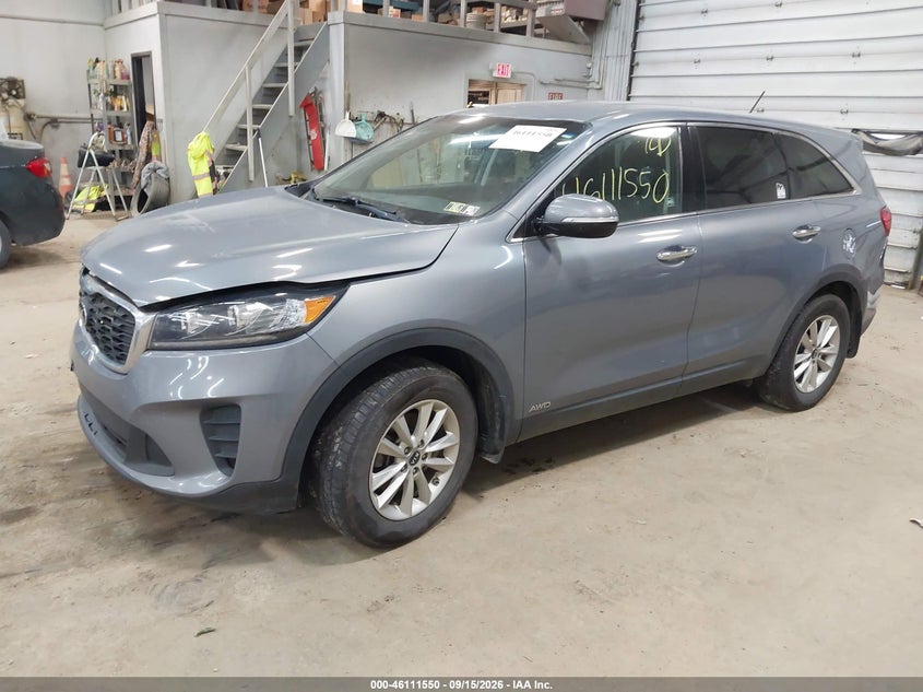 Vin: 5xypgda36lg655367, lot: 46611266, kia sorento 2.4l lx 20202