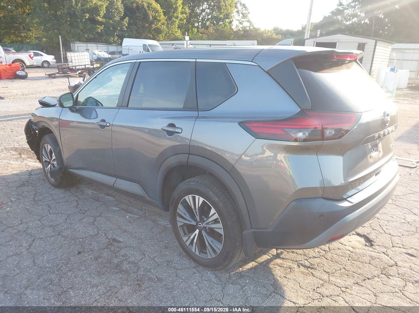 Vin: 5n1bt3ba9nc681767, lot: 46611270, nissan rogue sv fwd 20223