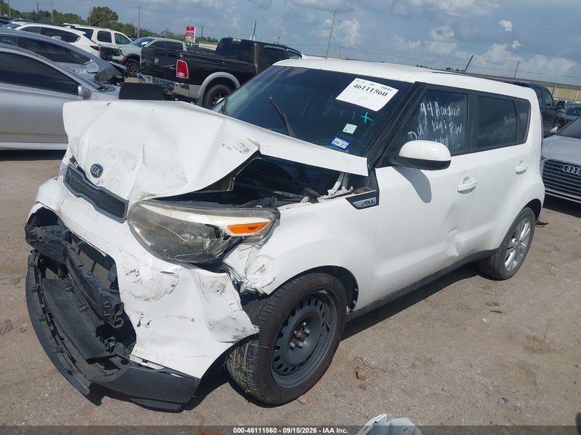 Vin: kndjp3a56g7393936, lot: 46611276, kia soul + 20162