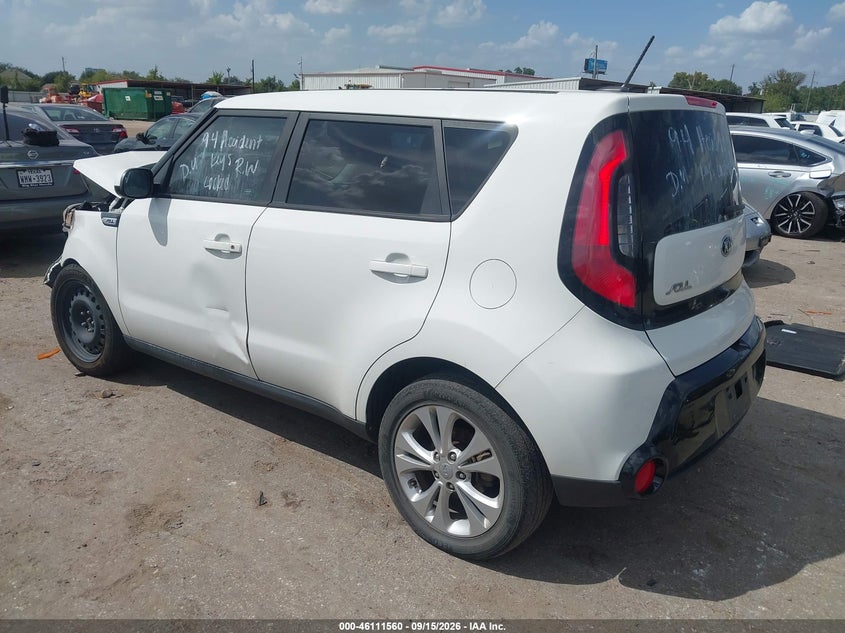 Vin: kndjp3a56g7393936, lot: 46611276, kia soul + 20163