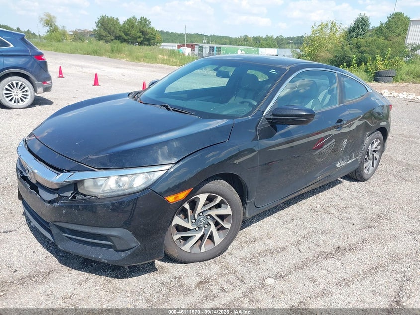 Vin: 2hgfc4b05gh306737, lot: 46611286, honda civic lx-p 20162