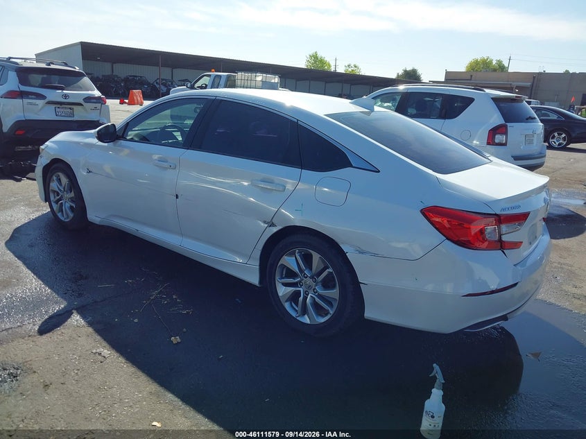 Vin: 1hgcv1f1xja032536, lot: 46611295, honda accord lx 20183