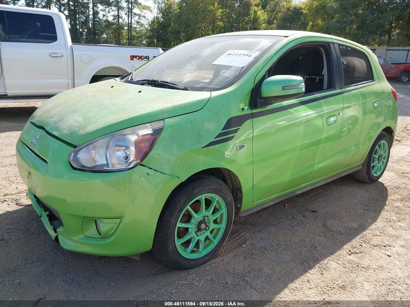 Vin: ml32a4hj8fh001484, lot: 46611310, mitsubishi mirage es/rf 20152