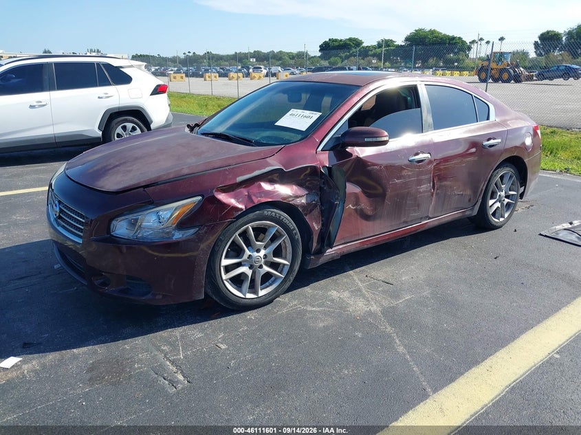 Vin: 1n4aa5ap9ac809805, lot: 46611317, nissan maxima 3.5 sv 20102