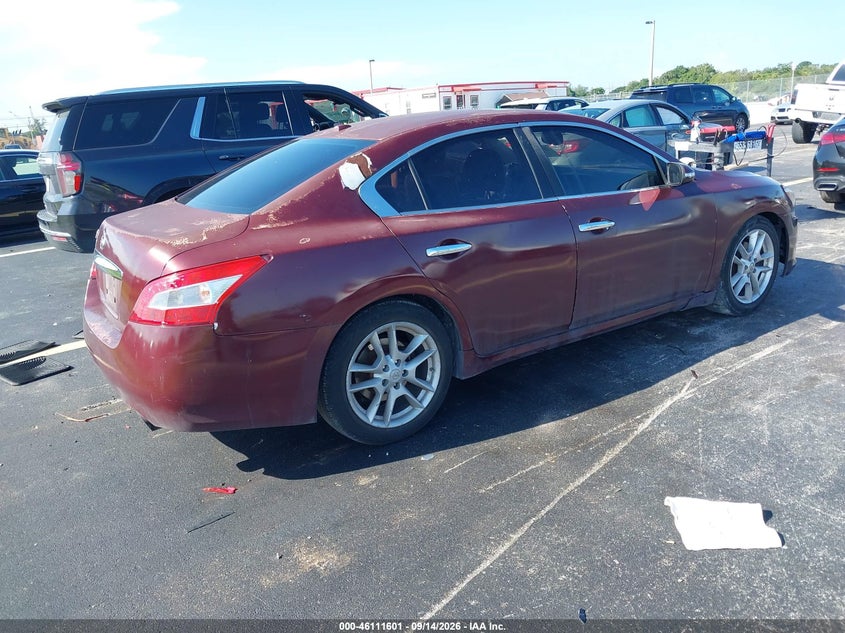 Vin: 1n4aa5ap9ac809805, lot: 46611317, nissan maxima 3.5 sv 20104