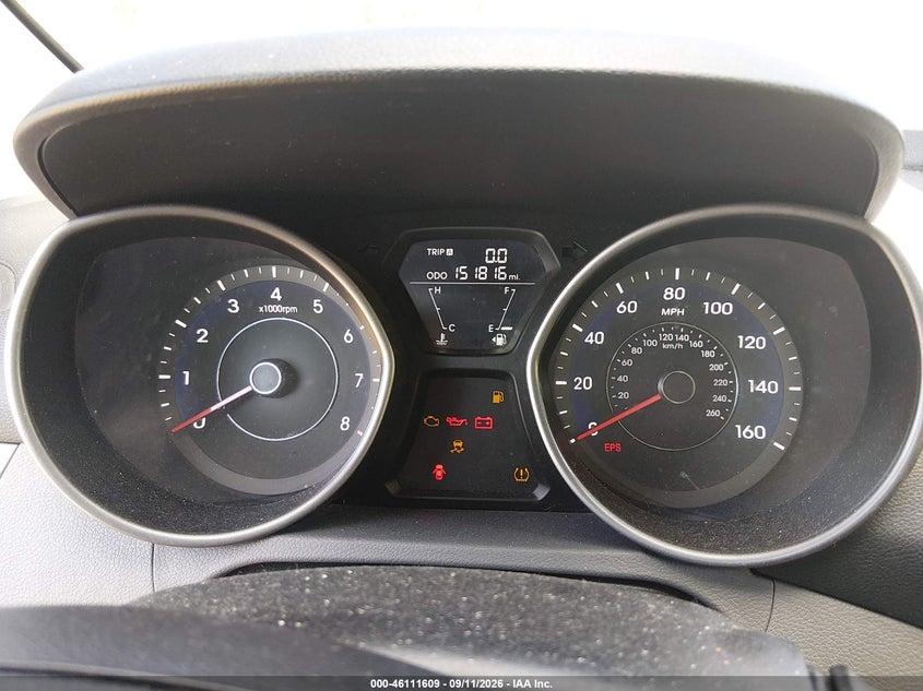 2013 HYUNDAI ELANTRA auction photo 7