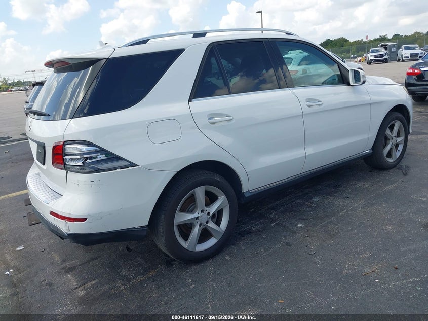 2016 MERCEDES-BENZ GLE 350 auction photo 4