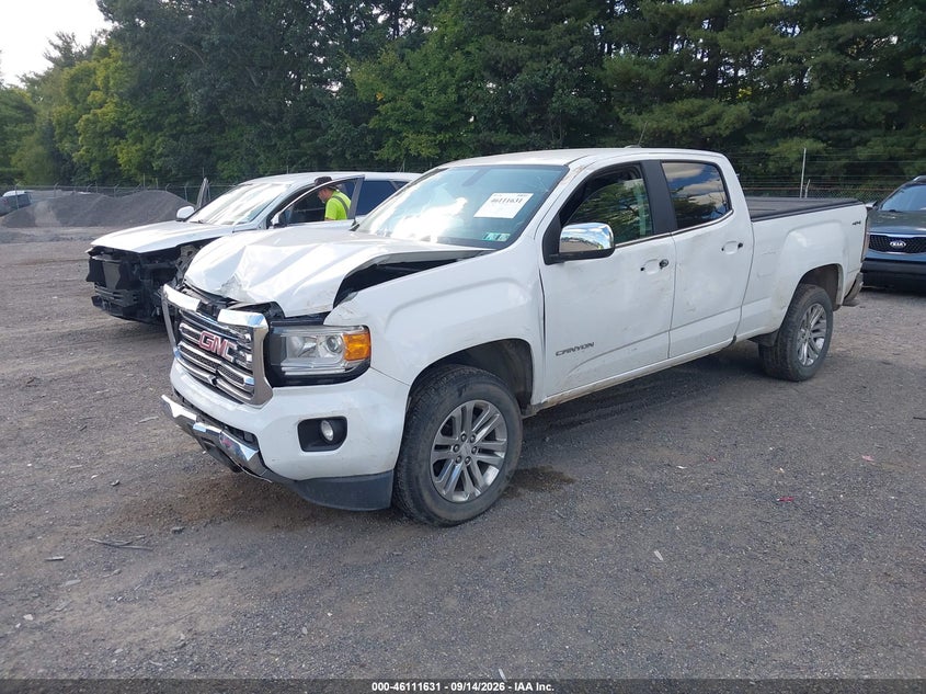 Vin: 1gtg6de30g1148824, lot: 46611347, gmc canyon slt 20162