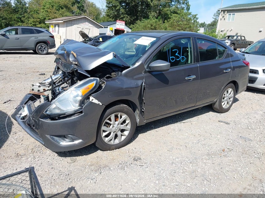 Vin: 3n1cn7ap2jl874473, lot: 46611352, nissan versa 1.6 sv 20182